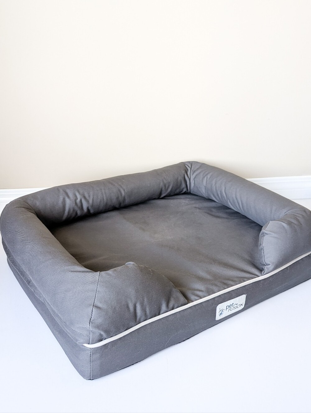 Waterproof Pet Fusion Ultimate Dog Bed Orthopedic Bolstered Removable Cover